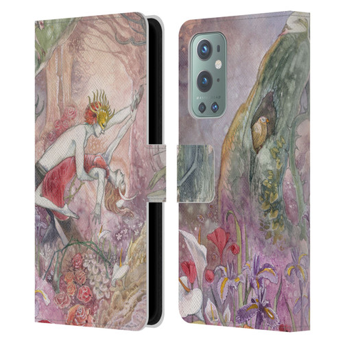 Stephanie Law Art Love Leather Book Wallet Case Cover For OnePlus 9