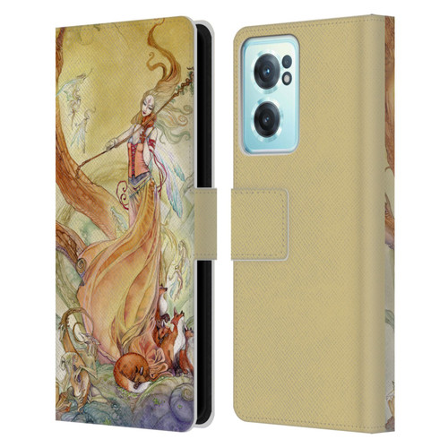 Stephanie Law Art Violin Leather Book Wallet Case Cover For OnePlus Nord CE 2 5G