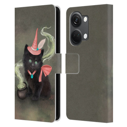 Ash Evans Graphics Familiar Spell Leather Book Wallet Case Cover For OnePlus Nord 3 5G