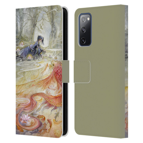 Stephanie Law Art Pure Heart Leather Book Wallet Case Cover For Samsung Galaxy S20 FE / 5G