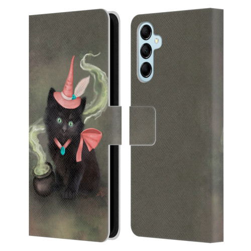 Ash Evans Graphics Familiar Spell Leather Book Wallet Case Cover For Samsung Galaxy M14 5G