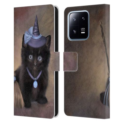 Ash Evans Graphics Broomstick Leather Book Wallet Case Cover For Xiaomi 13 Pro 5G