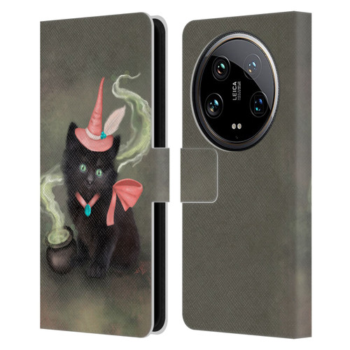 Ash Evans Graphics Familiar Spell Leather Book Wallet Case Cover For Xiaomi 14 Ultra