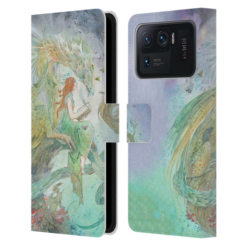 Stephanie Law Art Transcribing The Wind Leather Book Wallet Case Cover For Xiaomi Mi 11 Ultra
