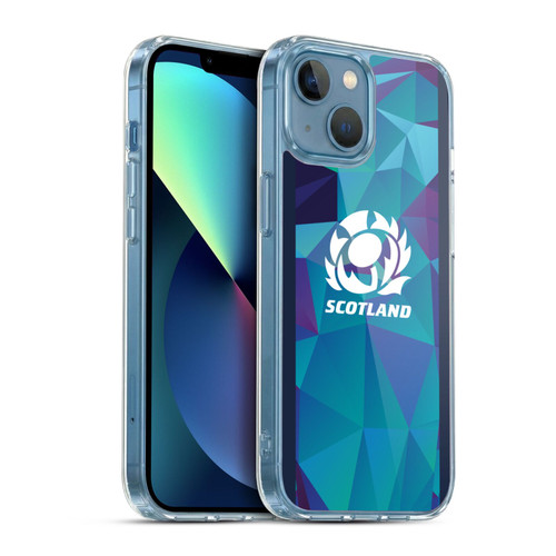 Scotland Rugby 2024/25 Crest Kit Training Soft Gel Case for Apple iPhone 13 Mini & MagSafe