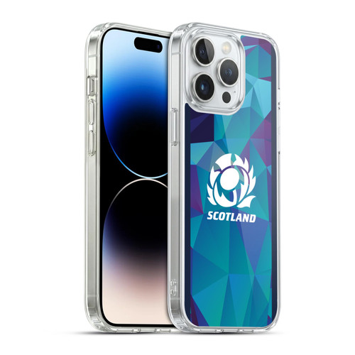 Scotland Rugby 2024/25 Crest Kit Training Soft Gel Case for Apple iPhone 14 Pro Max & MagSafe