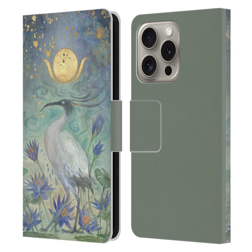 Stephanie Law Graphics Sacred Things Leather Book Wallet Case Cover For Apple iPhone 16 Pro
