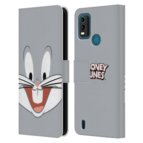 Looney Tunes Full Face Bugs Bunny Leather Book Wallet Case Cover For Nokia G11 Plus