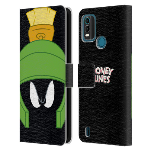 Looney Tunes Full Face Marvin The Martian Leather Book Wallet Case Cover For Nokia G11 Plus