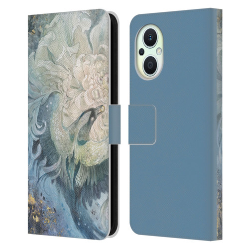 Stephanie Law Graphics In The Gardens Of The Moon Leather Book Wallet Case Cover For OPPO Reno8 Lite