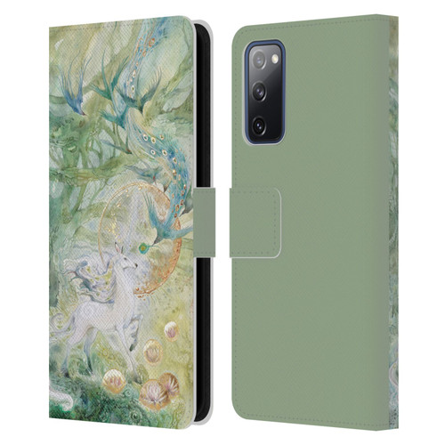 Stephanie Law Graphics Meeting Leather Book Wallet Case Cover For Samsung Galaxy S20 FE / 5G