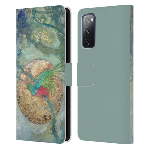 Stephanie Law Graphics Bird Leather Book Wallet Case Cover For Samsung Galaxy S20 FE / 5G