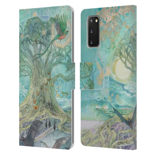 Stephanie Law Graphics Tree Leather Book Wallet Case Cover For Samsung Galaxy S20 / S20 5G