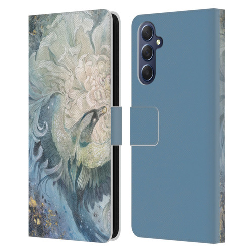 Stephanie Law Graphics In The Gardens Of The Moon Leather Book Wallet Case Cover For Samsung Galaxy M54 5G