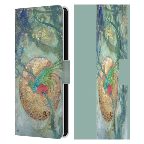 Stephanie Law Graphics Bird Leather Book Wallet Case Cover For Samsung Galaxy S23 FE 5G
