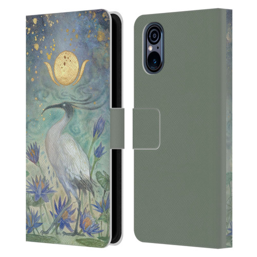 Stephanie Law Graphics Sacred Things Leather Book Wallet Case Cover For Sony Xperia 5 V 5G