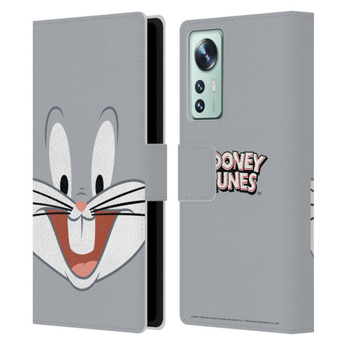 Looney Tunes Full Face Bugs Bunny Leather Book Wallet Case Cover For Xiaomi 12