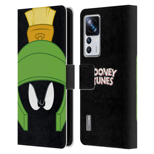 Looney Tunes Full Face Marvin The Martian Leather Book Wallet Case Cover For Xiaomi 12T Pro