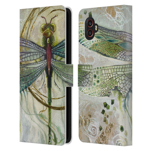 Stephanie Law Immortal Ephemera Damselfly 2 Leather Book Wallet Case Cover For Samsung Galaxy Xcover6 Pro/Pro2