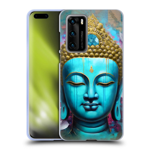 Mark Ashkenazi Buddha Face Lotus Soft Gel Case for Huawei P40 5G