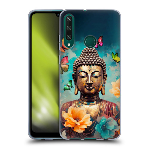 Mark Ashkenazi Buddha Lotus And Butterfly Soft Gel Case for Huawei Y6p