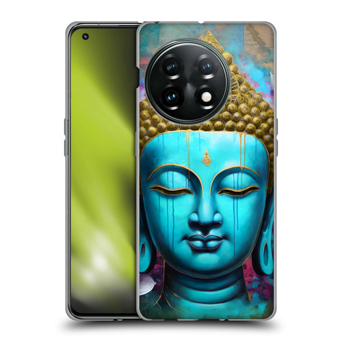 Mark Ashkenazi Buddha Face Lotus Soft Gel Case for OnePlus 11 5G