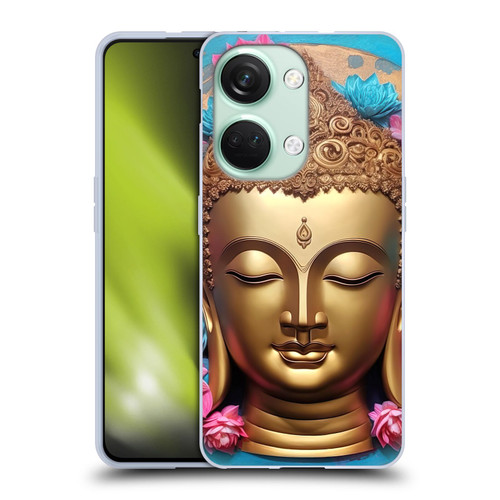 Mark Ashkenazi Buddha Gold Face Soft Gel Case for OnePlus Nord 3 5G