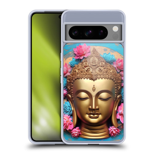 Mark Ashkenazi Buddha Gold Face Soft Gel Case for Google Pixel 8 Pro
