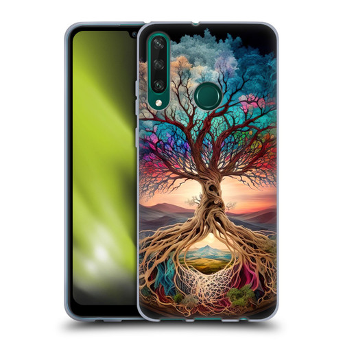 Mark Ashkenazi Multicolor Florals Tree Of Life Soft Gel Case for Huawei Y6p