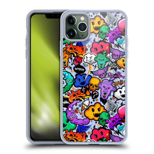 Mark Ashkenazi Graffiti Skull Soft Gel Case for Apple iPhone 11 Pro Max