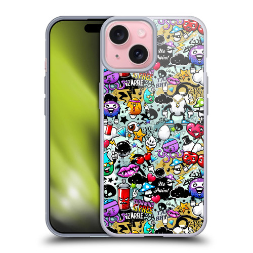 Mark Ashkenazi Graffiti Fun Soft Gel Case for Apple iPhone 15