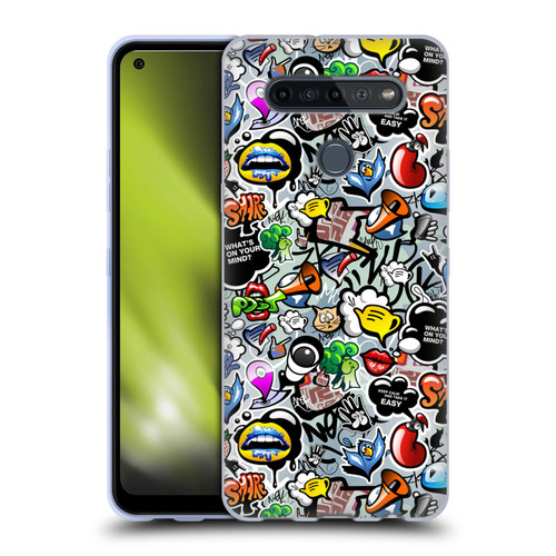 Mark Ashkenazi Graffiti Social Media Soft Gel Case for LG K51S