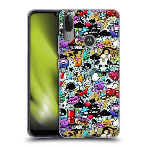 Mark Ashkenazi Graffiti Fun Soft Gel Case for Motorola Moto E6 Plus