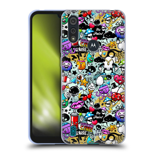 Mark Ashkenazi Graffiti Fun Soft Gel Case for Motorola Moto E6s (2020)