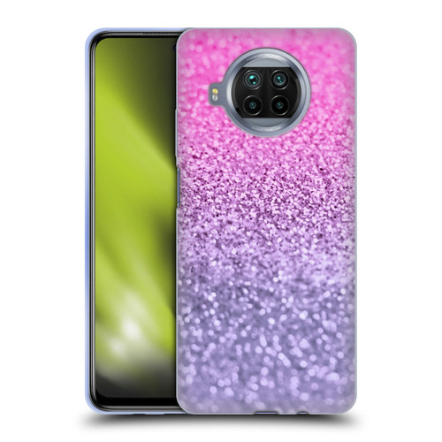Monika Strigel Glitter Collection Lavender Pink Soft Gel Case for Xiaomi Mi 10T Lite 5G
