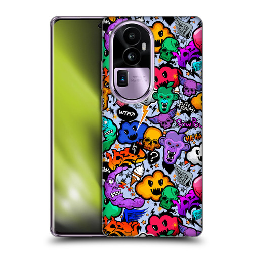 Mark Ashkenazi Graffiti Skull Soft Gel Case for OPPO Reno10 Pro+