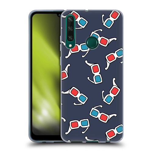 Mark Ashkenazi Mix Patterns 3D Glasses Soft Gel Case for Huawei Y6p