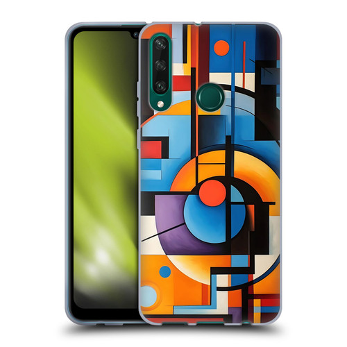 Mark Ashkenazi Mix Patterns Modern Abstract Soft Gel Case for Huawei Y6p