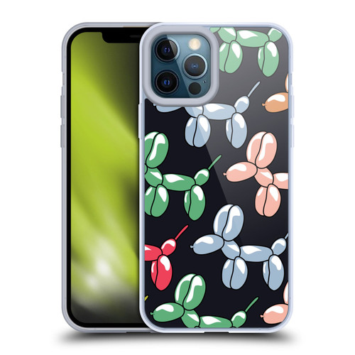 Mark Ashkenazi Mix Patterns Balloons Soft Gel Case for Apple iPhone 12 Pro Max