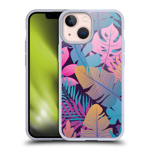 Mark Ashkenazi Mix Patterns Summer Vibes Soft Gel Case for Apple iPhone 13 Mini