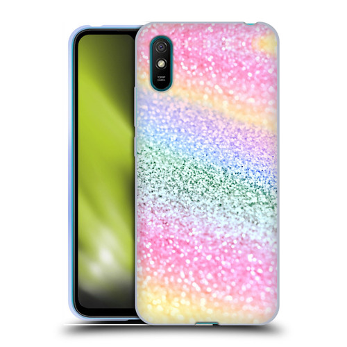 Monika Strigel Glitter Collection Unircorn Rainbow Soft Gel Case for Xiaomi Redmi 9A / Redmi 9AT