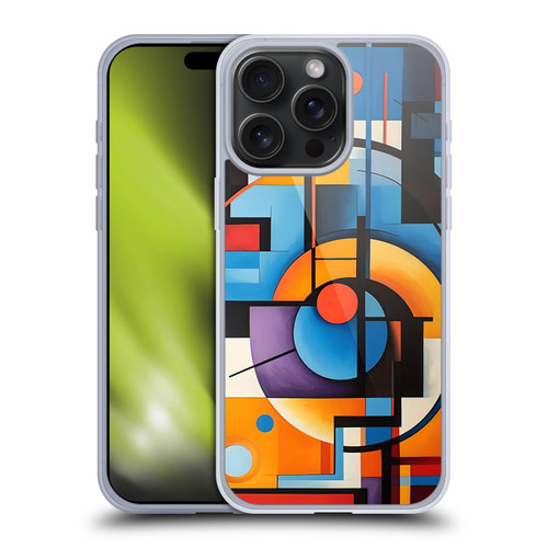 Mark Ashkenazi Mix Patterns Modern Abstract Soft Gel Case for Apple iPhone 15 Pro Max