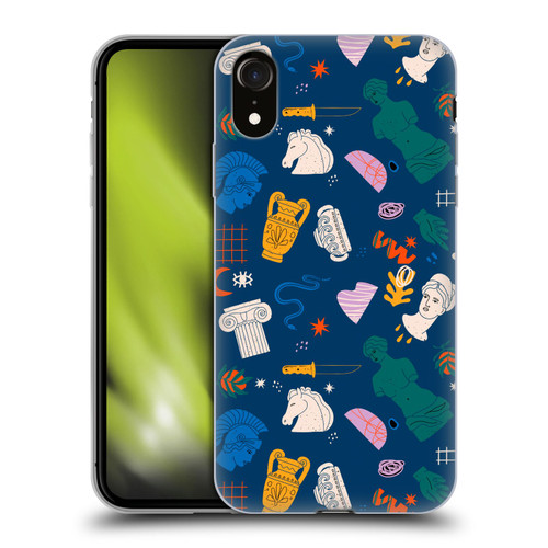 Mark Ashkenazi Mix Patterns Roman Soft Gel Case for Apple iPhone XR