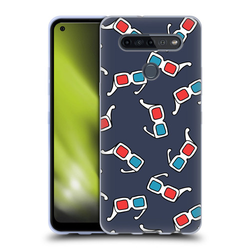 Mark Ashkenazi Mix Patterns 3D Glasses Soft Gel Case for LG K51S