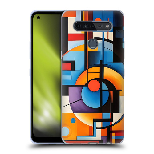 Mark Ashkenazi Mix Patterns Modern Abstract Soft Gel Case for LG K51S