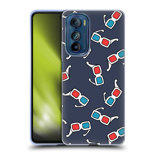 Mark Ashkenazi Mix Patterns 3D Glasses Soft Gel Case for Motorola Edge 30