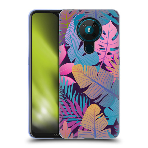 Mark Ashkenazi Mix Patterns Summer Vibes Soft Gel Case for Nokia 5.3