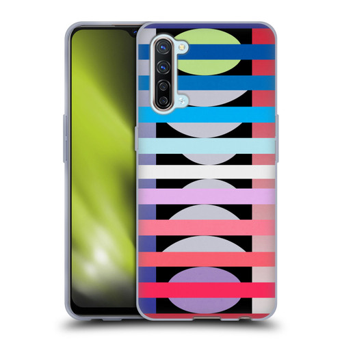 Mark Ashkenazi Mix Patterns Fun Geometric Soft Gel Case for OPPO Find X2 Lite 5G