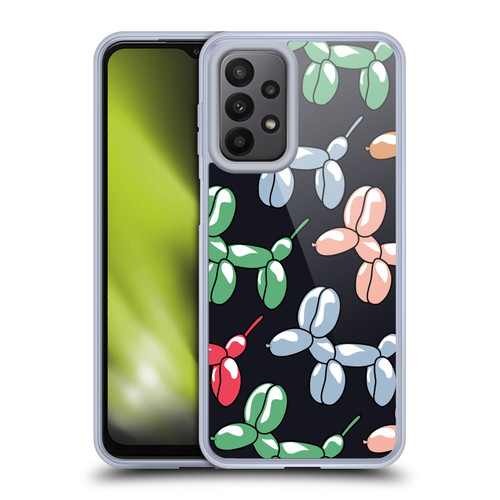 Mark Ashkenazi Mix Patterns Balloons Soft Gel Case for Samsung Galaxy A23 / 5G (2022)