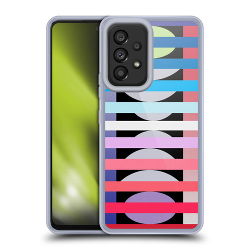 Mark Ashkenazi Mix Patterns Fun Geometric Soft Gel Case for Samsung Galaxy A53 5G (2022)